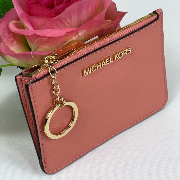🌸Michael Kors Small Coin Pouch Wallet Card Holder - Picture 6 of 6